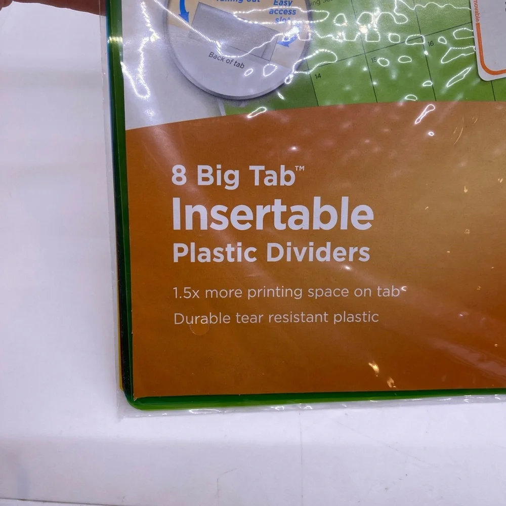 NWT Avery Insertable Tabs
